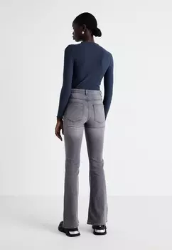 Расклешенные джинсы ONLHENNI LIFE RETRO ONLY, серый деним