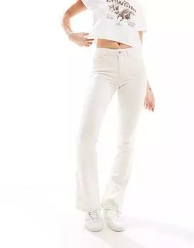 Расклешенные джинсы Only Blush цвета экрю