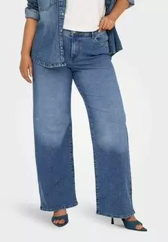 Расклешенные джинсы ONLY Carmakoma, цвет Light Blue Denim