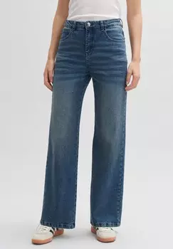 Расклешенные джинсы Opus, синий деним