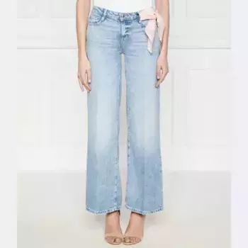 Расклешенные джинсы палаццо Guess, синий