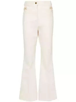 Расклешенные джинсы PATOU, нейтральный