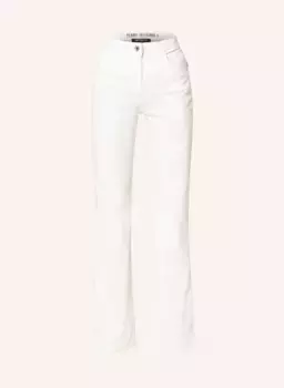 Расклешенные джинсы Patrizia Pepe, белый