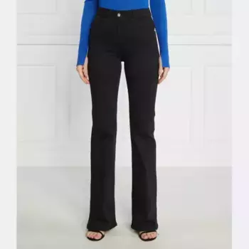 Расклешенные джинсы Patrizia Pepe, черный