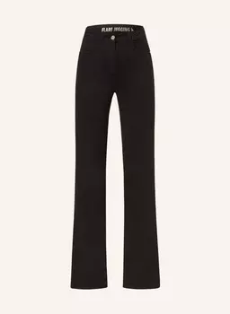 Расклешенные джинсы PATRIZIA PEPE, цвет K103 NERO