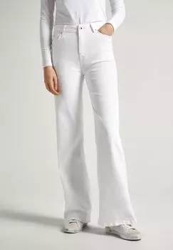 Расклешенные джинсы Pepe Jeans, белый деним