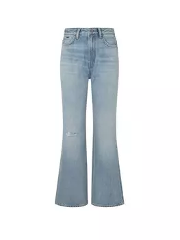 Расклешенные джинсы Pepe Jeans Harper, светло-синий