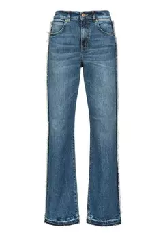 Расклешенные джинсы Pinko, цвет Selvage Denim