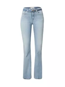 Расклешенные джинсы PINKO, светло-синий