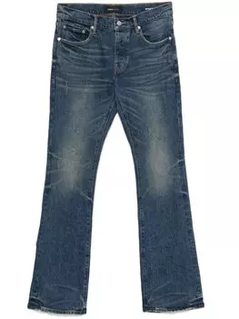 Расклешенные джинсы Purple Brand, синий