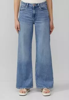 Расклешенные джинсы QS, цвет Blau