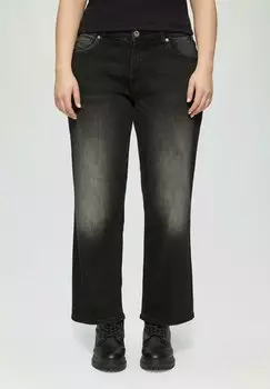 Расклешенные джинсы QS, цвет Dunkelgrau