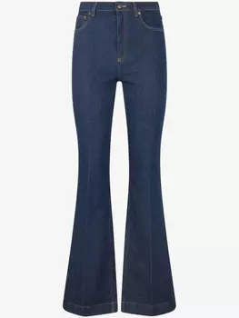 Расклешенные джинсы Roberto Cavalli, синий