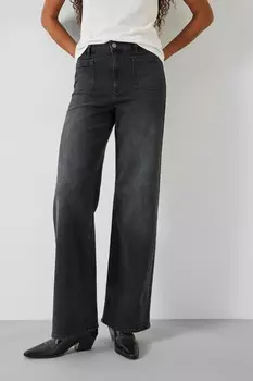 Расклешенные джинсы Rowan Hush, черный