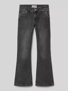 Расклешенные джинсы с 5 карманами, модель «VERONIQUE» CARS JEANS, черный