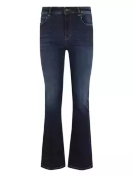 Расклешенные джинсы с карманами Weekend Max Mara, синий