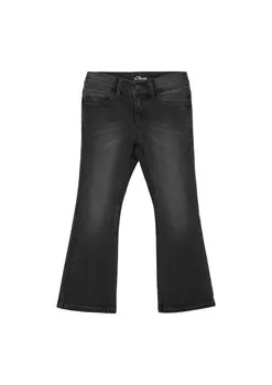 Расклешенные джинсы s.Oliver, серый деним