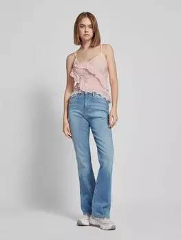 Расклешенные джинсы с пятью карманами Pepe Jeans, темно-синий