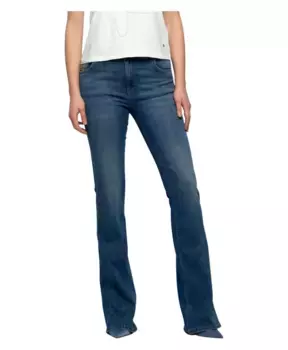 Расклешенные джинсы с высокой талией Kocca, синий