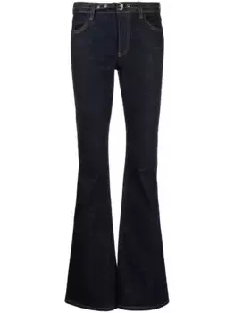 Расклешенные джинсы с заниженной талией Philosophy Di Lorenzo Serafini, синий