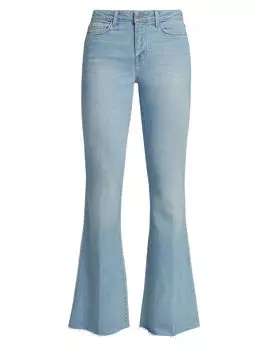 Расклешенные джинсы Sera с высокой посадкой L'AGENCE, синий