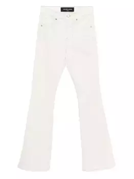 Расклешенные джинсы скинни Beverly Veronica Beard, белый