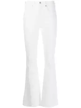 Расклешенные джинсы скинни Beverly Veronica Beard, белый
