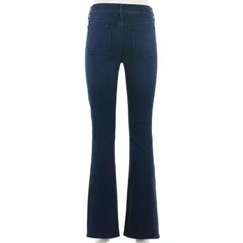 Расклешенные джинсы SO для юниоров с высокой посадкой SO