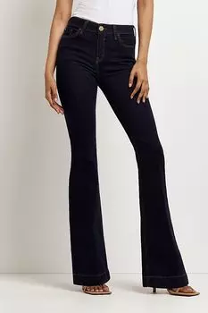 Расклешенные джинсы со средней посадкой River Island, синий