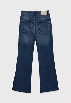 Расклешенные джинсы Stradivarius, синий деним