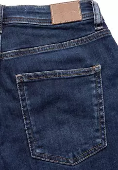 Расклешенные джинсы Street One, темно-синий деним