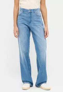 Расклешенные джинсы STYLE MADISON WIDE Mustang, синий