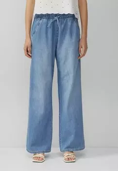 Расклешенные джинсы SUMMER DENIM QS, цвет Blau