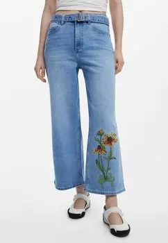 Расклешенные джинсы SUNFLOWER CULOTTE Desigual, синий