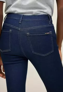 Расклешенные джинсы SUPERSOFT Next, синий