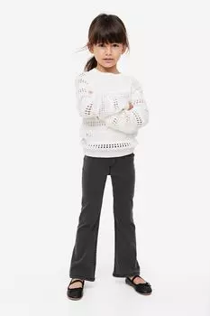 Расклешенные джинсы суперстрейч H&M