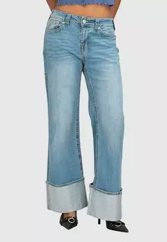 Расклешенные джинсы True Religion, синий