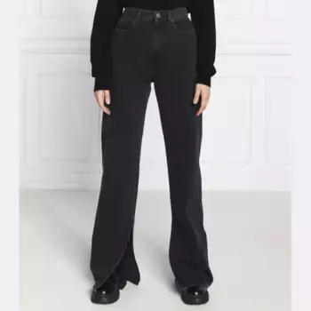 Расклешенные джинсы Twin-Set, черный