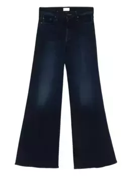 Расклешенные джинсы twister MOTHER, синий