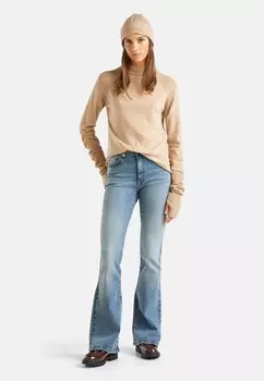 Расклешенные джинсы United Colors of Benetton, синий