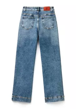 Расклешенные джинсы United Colors of Benetton, синий