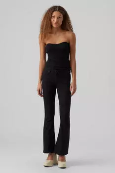 Расклешенные джинсы Vero Moda, черный