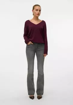 Расклешенные джинсы VMFLASH MID RISE Vero Moda, цвет Medium Grey Denim