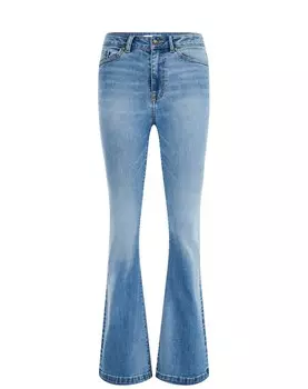 Расклешенные джинсы We Fashion, синий