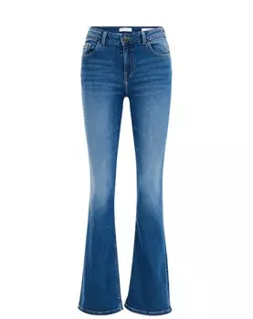 Расклешенные джинсы We Fashion, синий