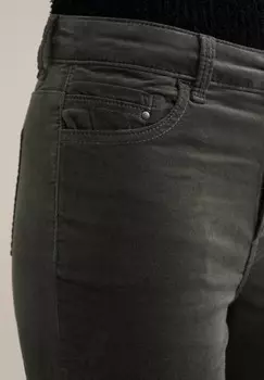 Расклешенные джинсы WE Fashion, зеленый