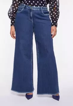 Расклешенные джинсы WIDE Fiorella Rubino, синий