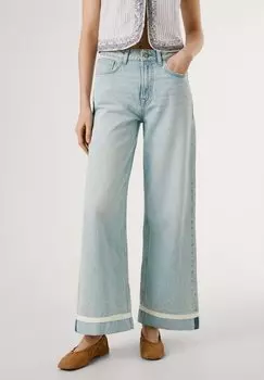 Расклешенные джинсы WIDE LEG TURN-UP Pepe Jeans, цвет Oz Blue Rigid Denim