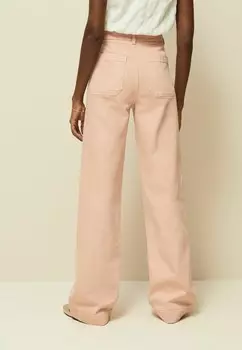 Расклешенные джинсы WIDE Next, розовый