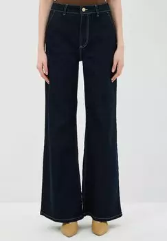 Расклешенные джинсы WIDE WITH POCKETS adL, темно-синий